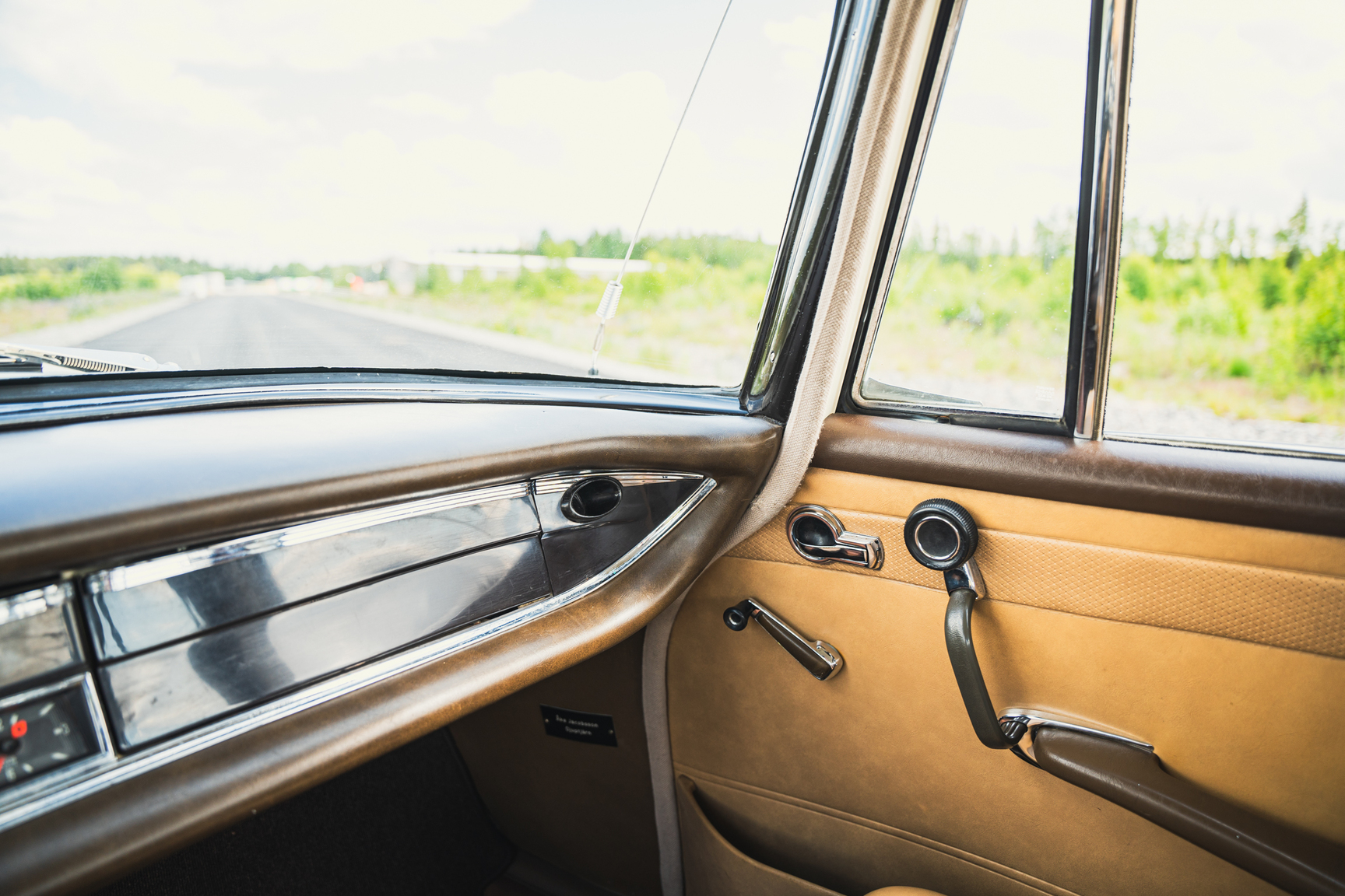 Innenraumfoto von 1966 Mercedes-Benz 200 D "Heckflosse"