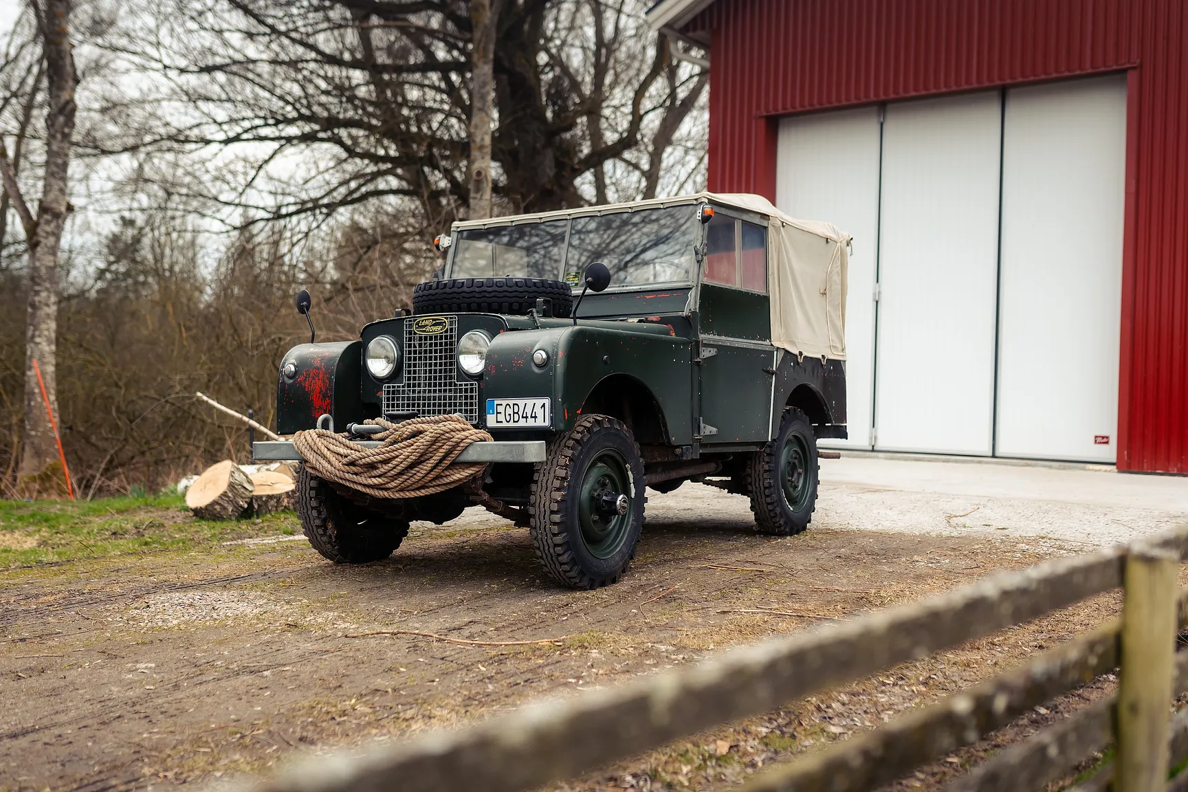 Aussenfoto 1953 Land Rover Series 1 Soft Top (1)