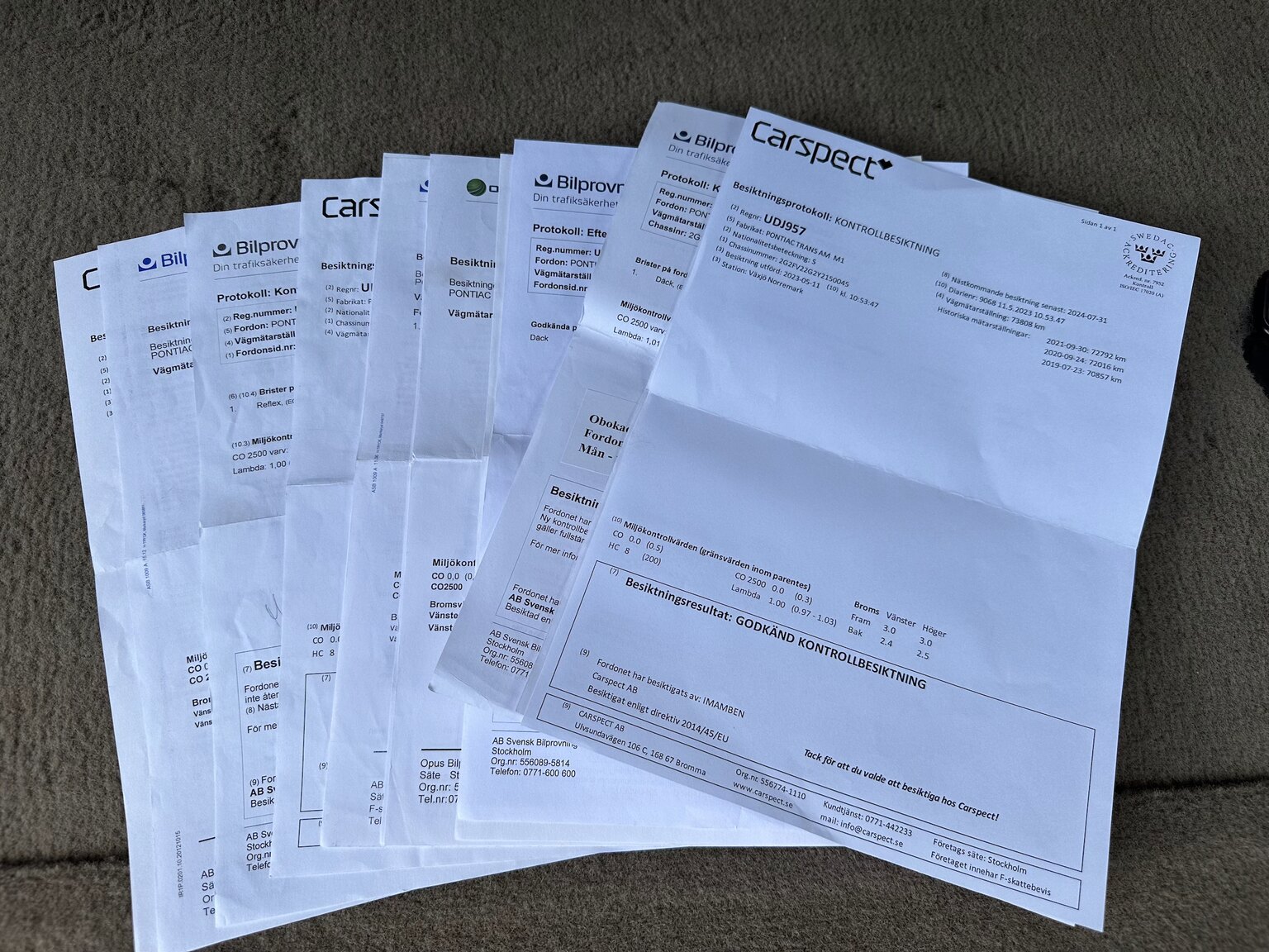 Documentation for 2000 Pontiac TransAm Firebird (2)