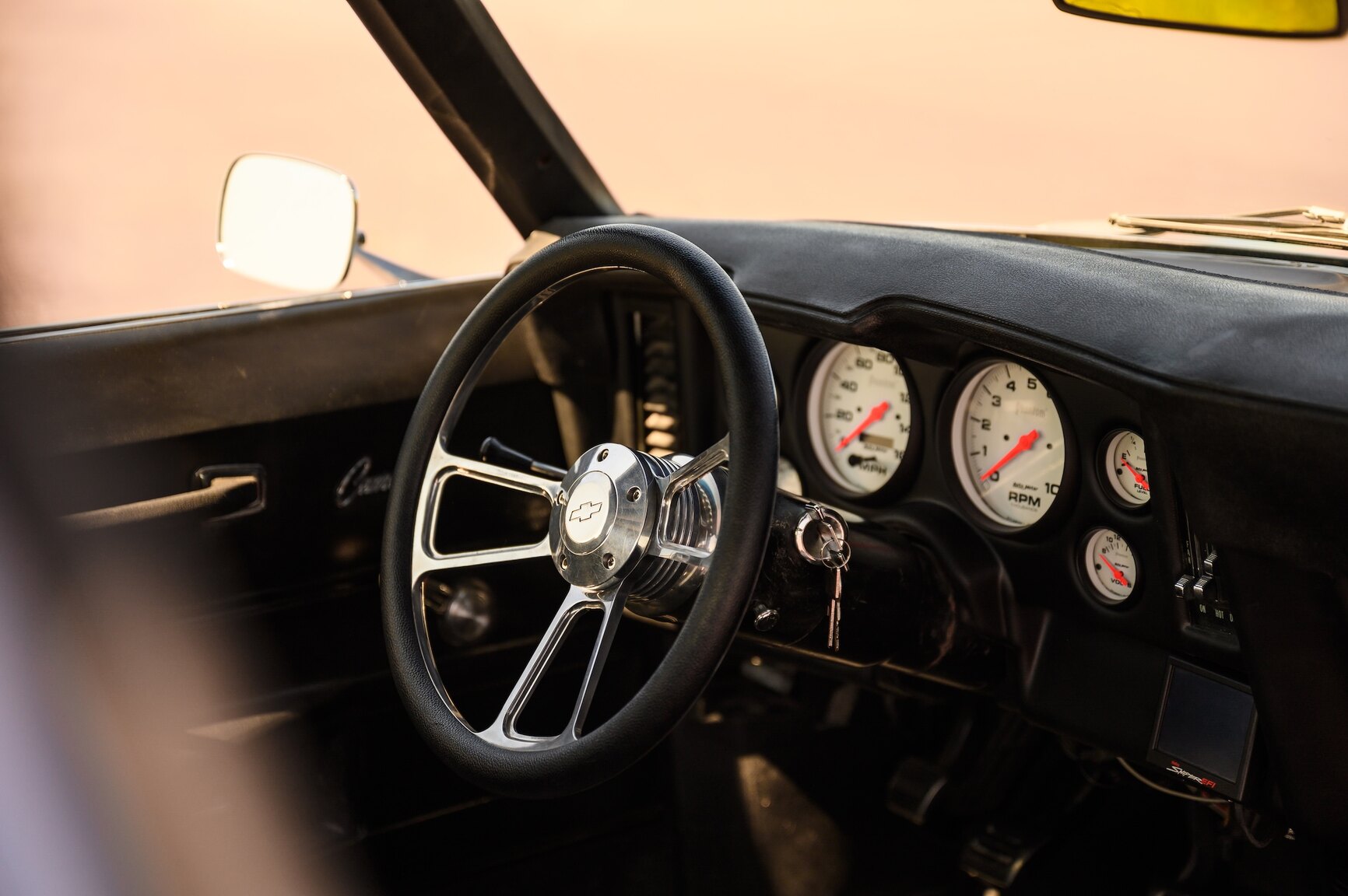 Interiörbild 1969 Chevrolet Camaro SS