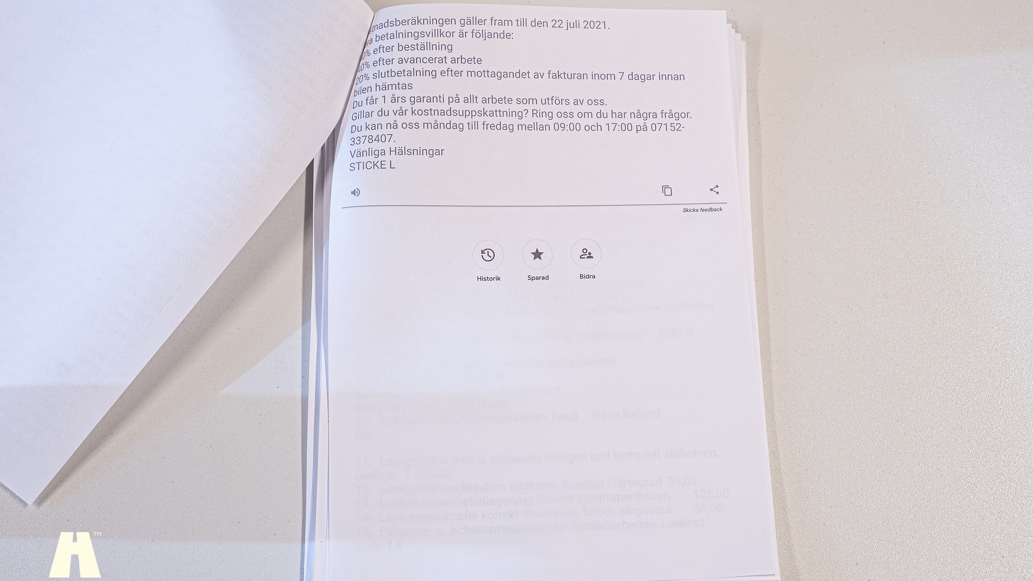 Dokumentation för 1970 Mercedes 280 SL Pagoda (10)