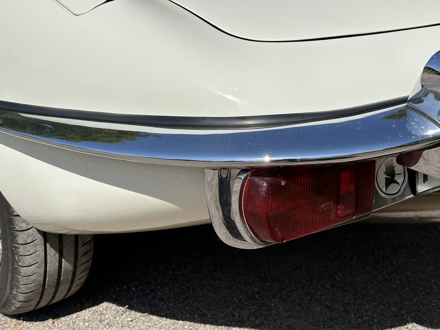 Exteriörbild på 1969 Jaguar E-Type