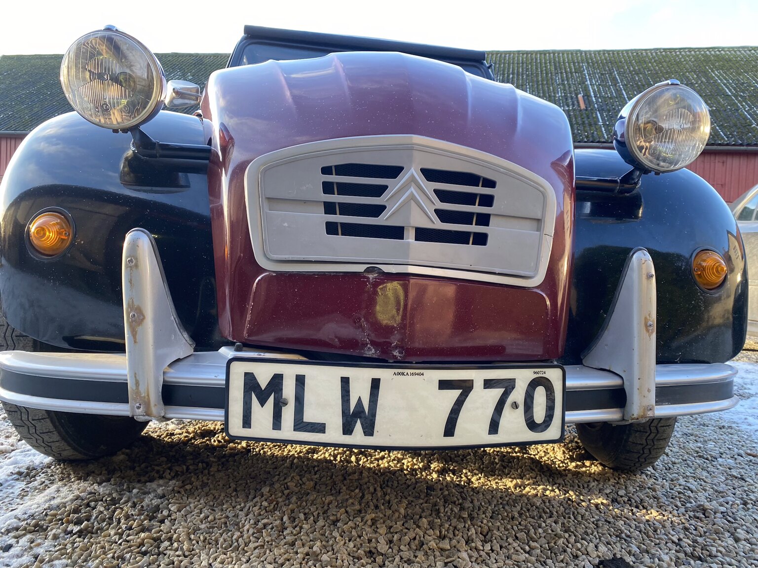 Exterior image of 1986 Citroën 2CV6 Charleston