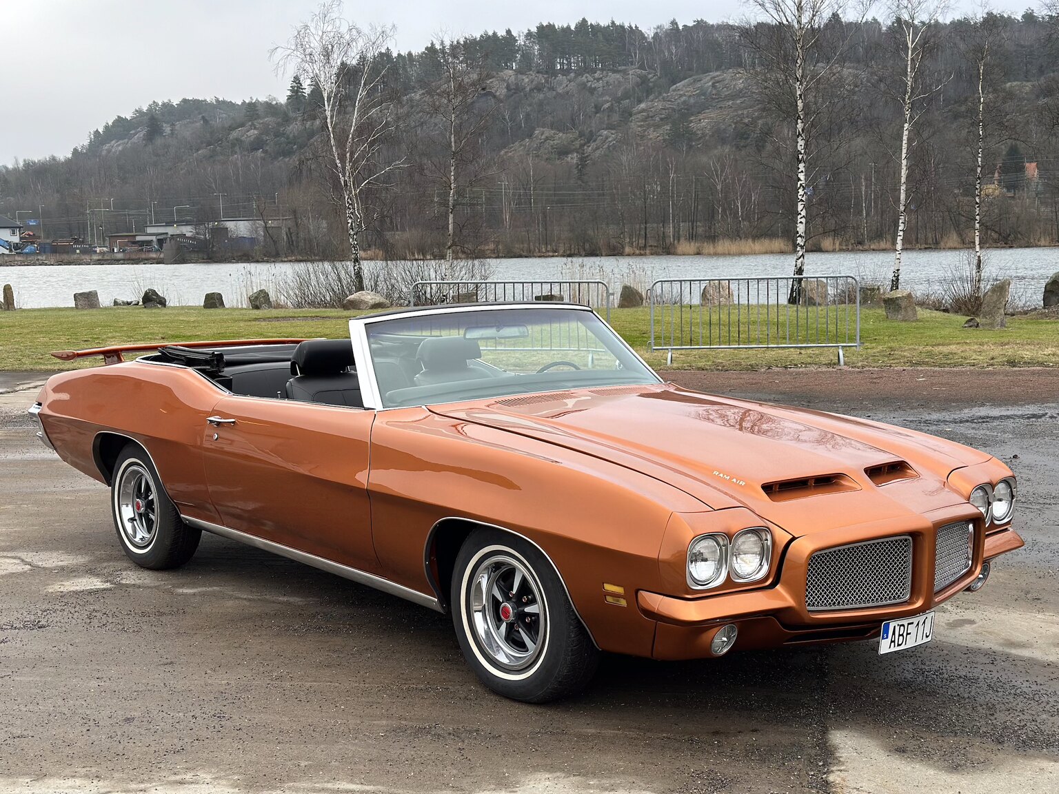 Exteriörbild på 1971 Pontiac GTO 455 HO Convertible 