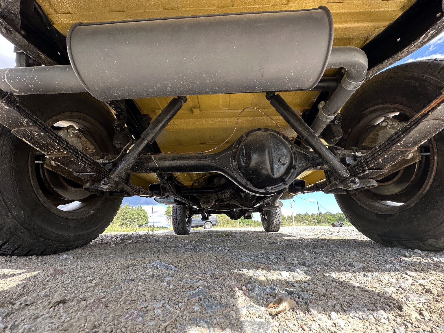 Image of 1976 Toyota Land Cruiser BJ40 mechanics