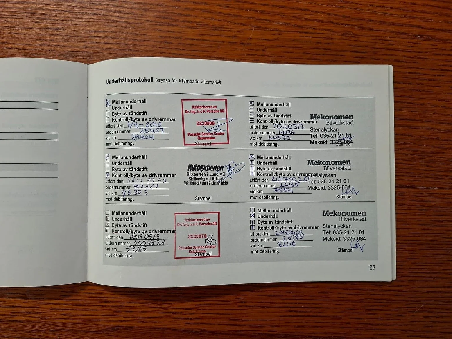 Documentation for 2009 Porsche 911 Carrera (6)