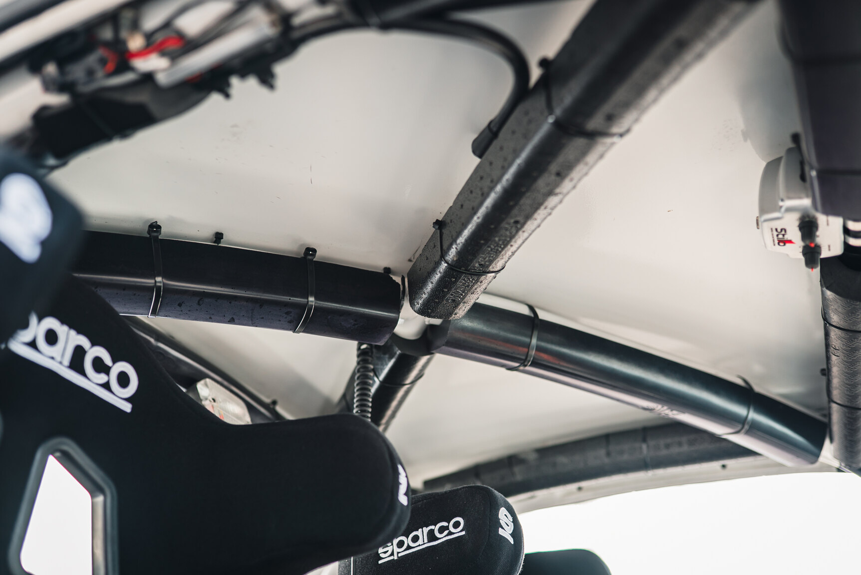 Interiörbild 1977 Porsche 911 RSR Rallycar