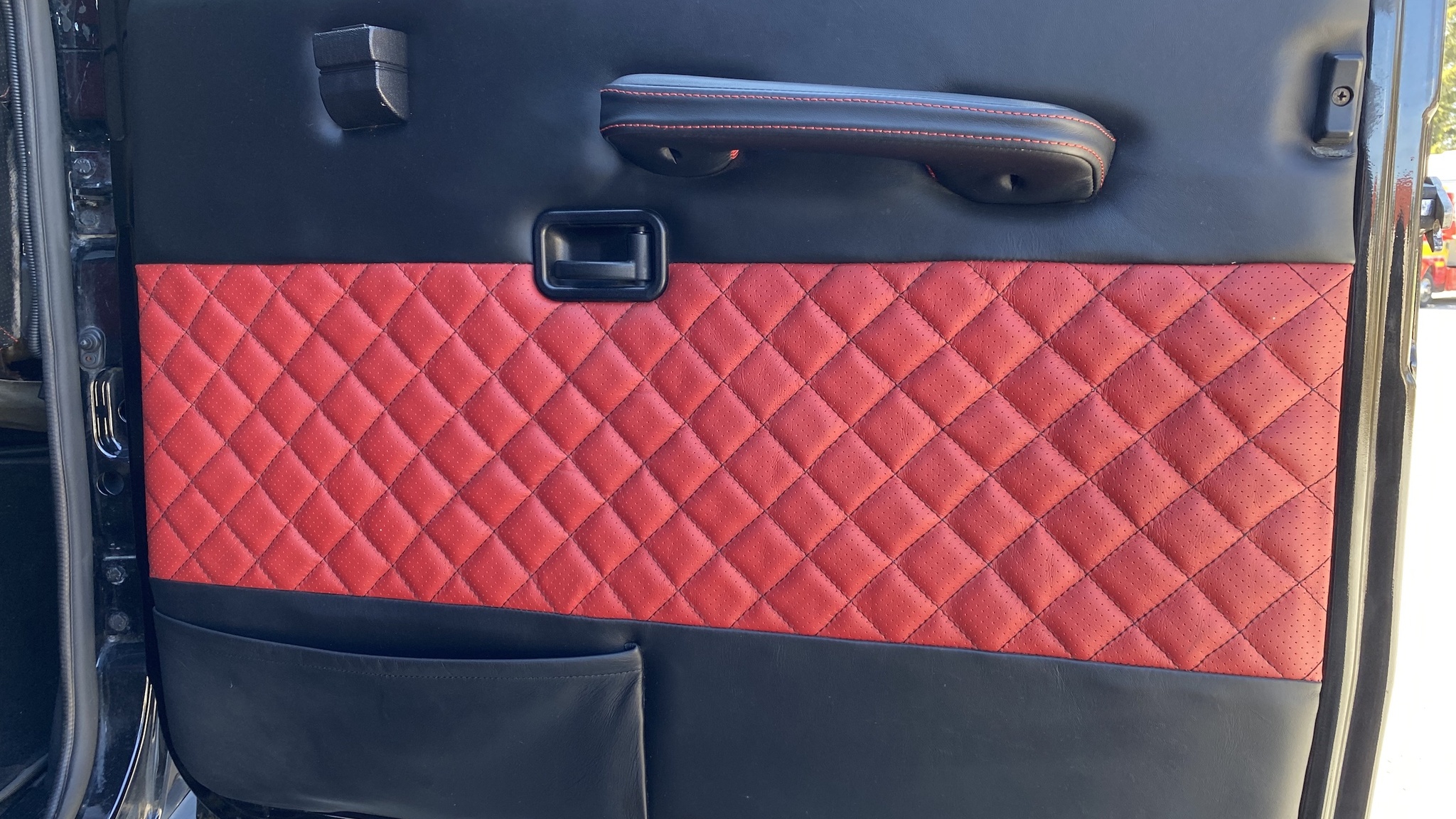 Interiörbild 1996 Mercedes G230 STEYR-PUCH Automat