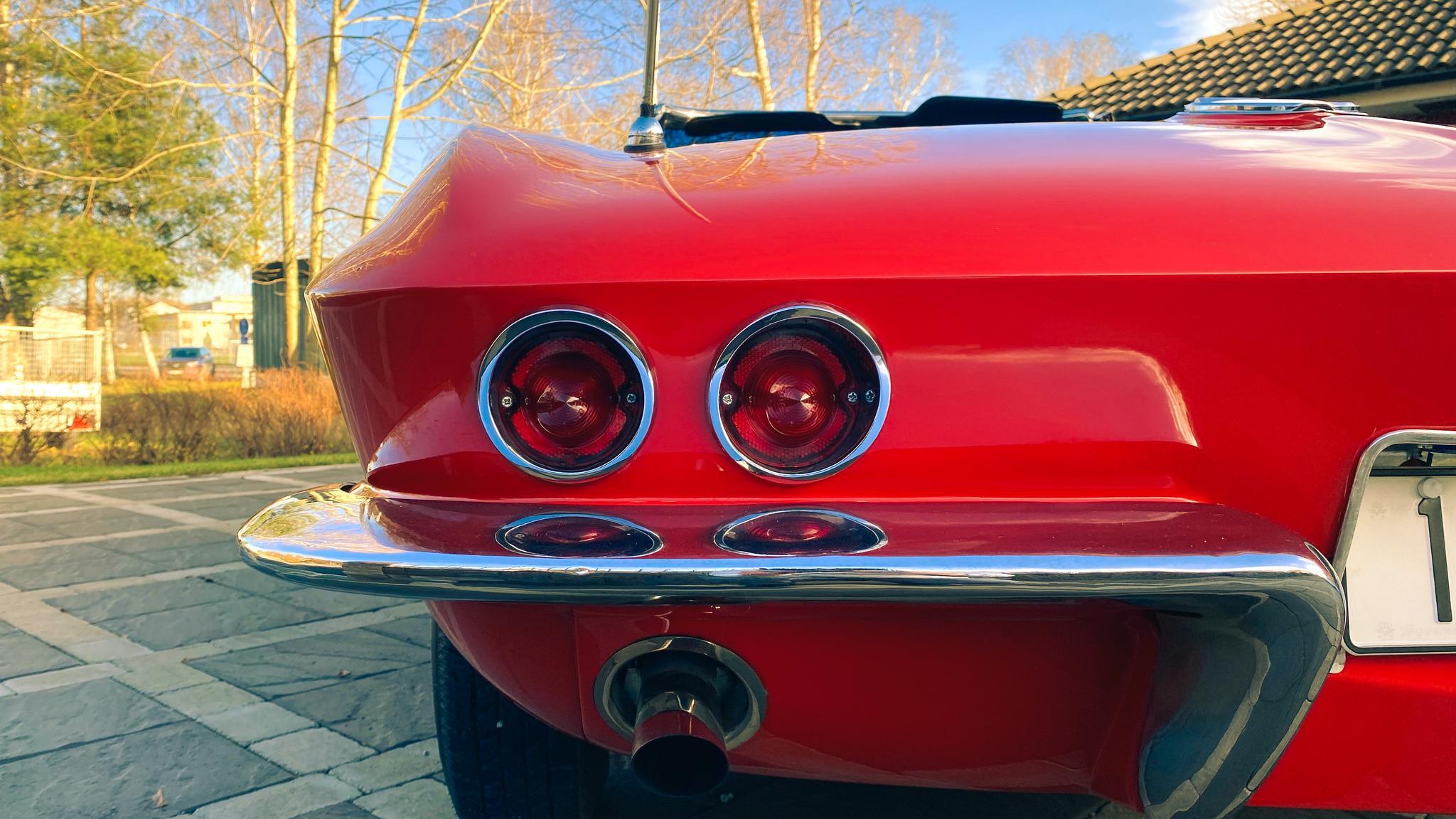 Exteriörbild på 1963 Corvette C2 Stingray