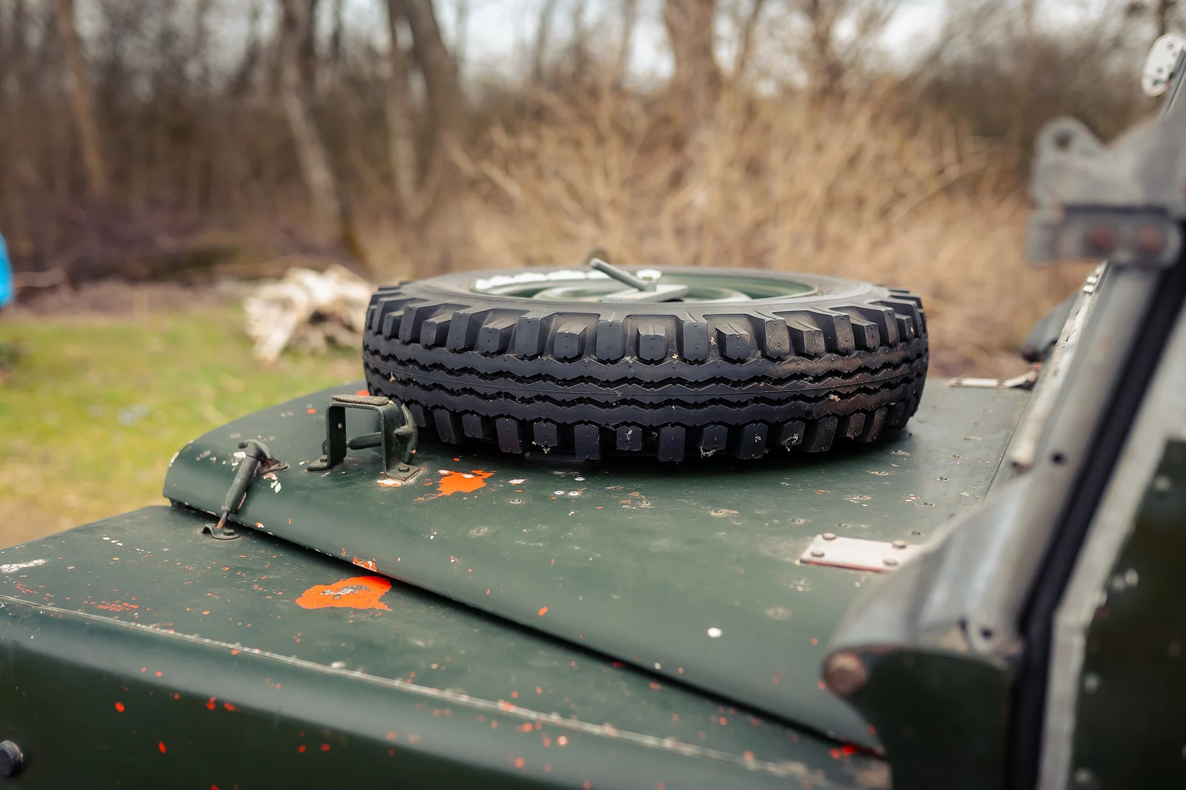 Exteriörbild på 1953 Land Rover Series 1 Soft Top (37)
