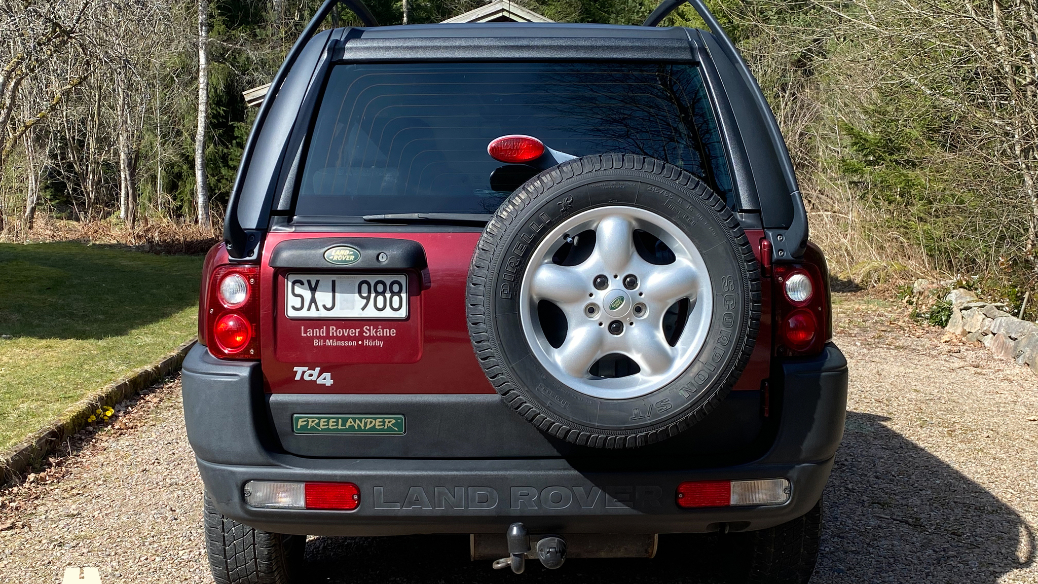 Exteriörbild på 2002 Land Rover Freelander TD4 3d