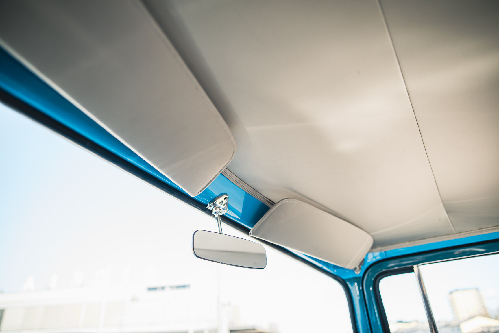 Interiörbild 1956 FORD F100 Electric