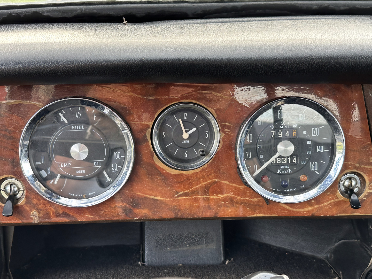 Innenraumfoto von 1968 Wolseley 18/85 1.8 (5)