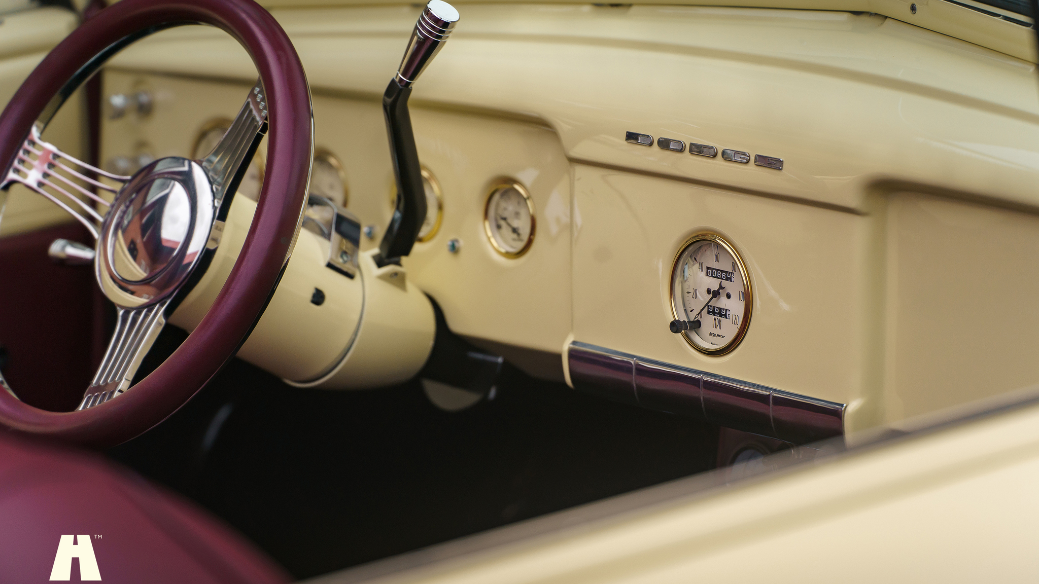 Innenraumfoto von 1950 Dodge Wayfarer Convertible Custom