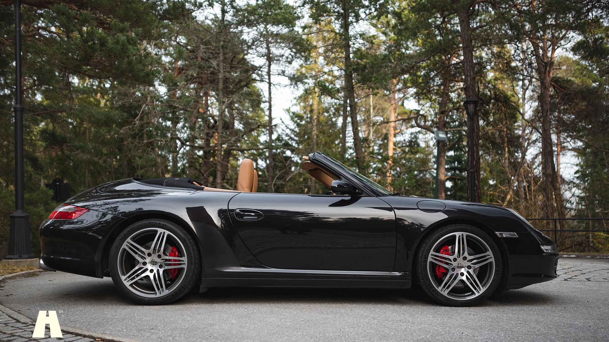 Exteriörbild på 2008 Porsche 997 4S Cabriolet 