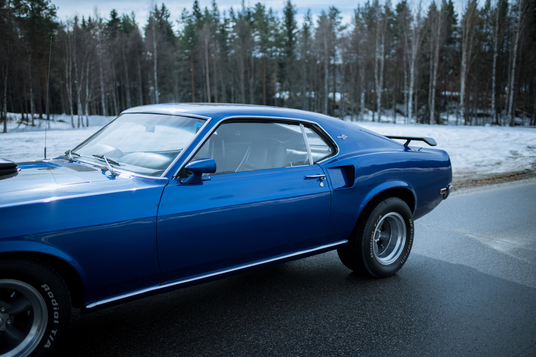 Exteriörbild på 1969 Ford Mustang Mach 1 (54)