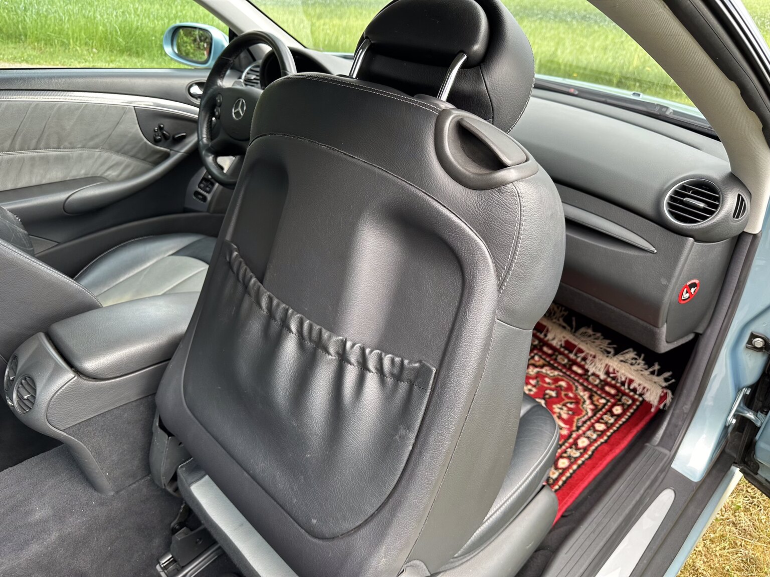 Interiörbild 2003 Mercedes CLK 500