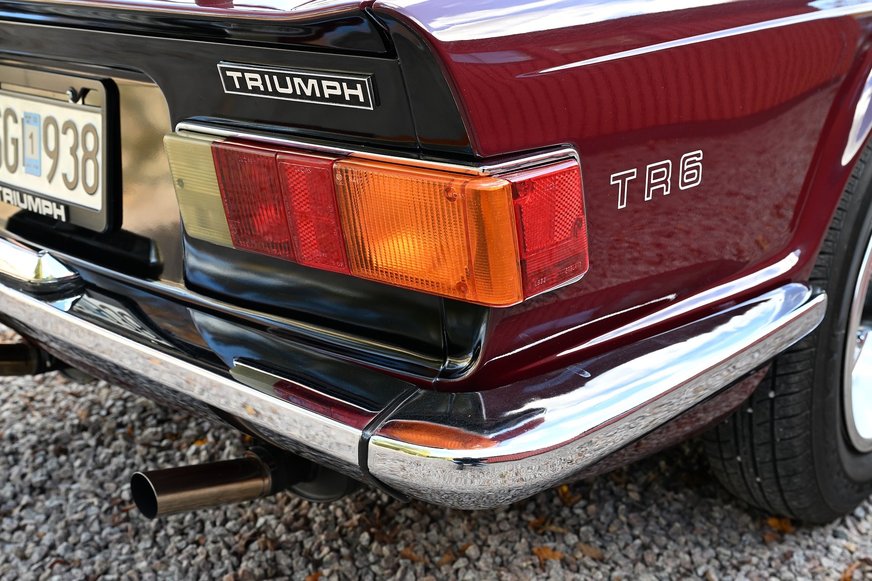 Exterior image of 1971 Triumph TR6