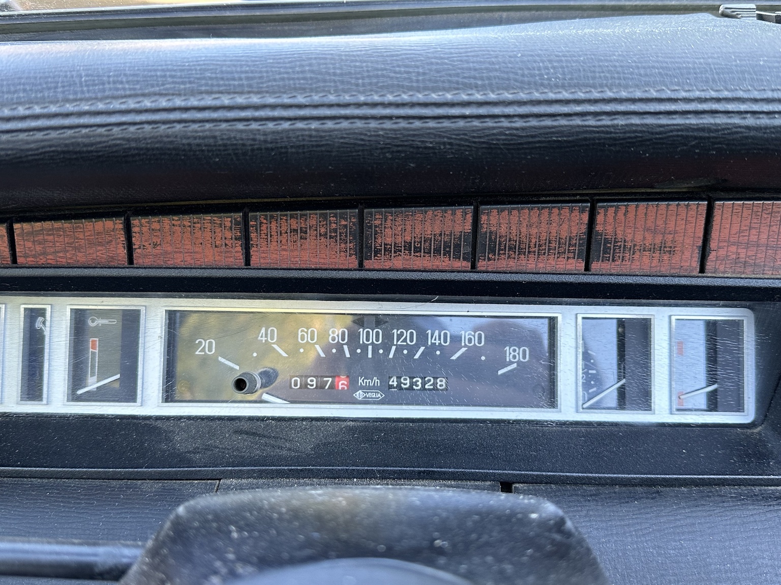 Interiörbild 1970 Peugeot 304 Cabriolet