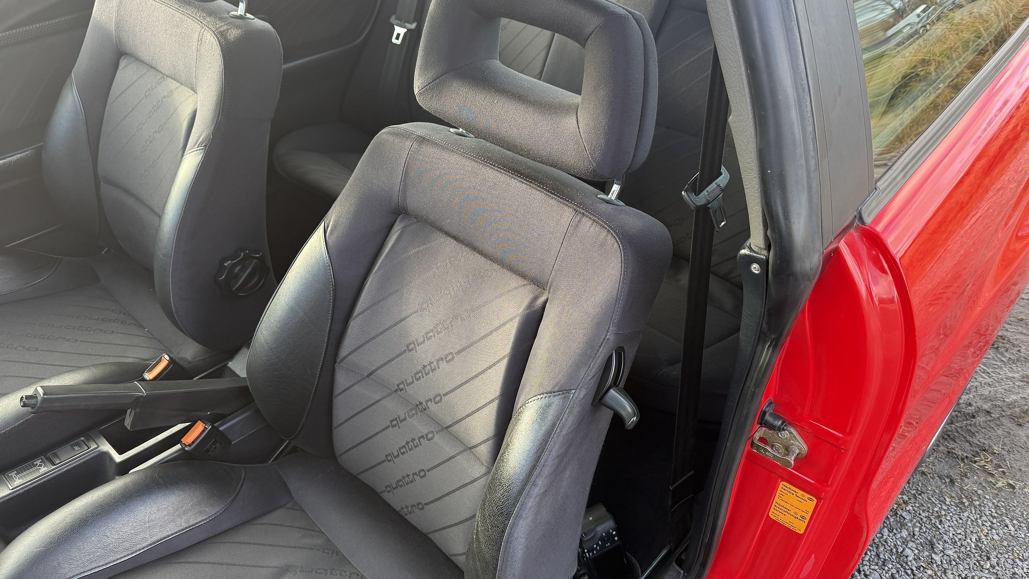 Interiörbild 1992 Audi quattro S2 Abt C5