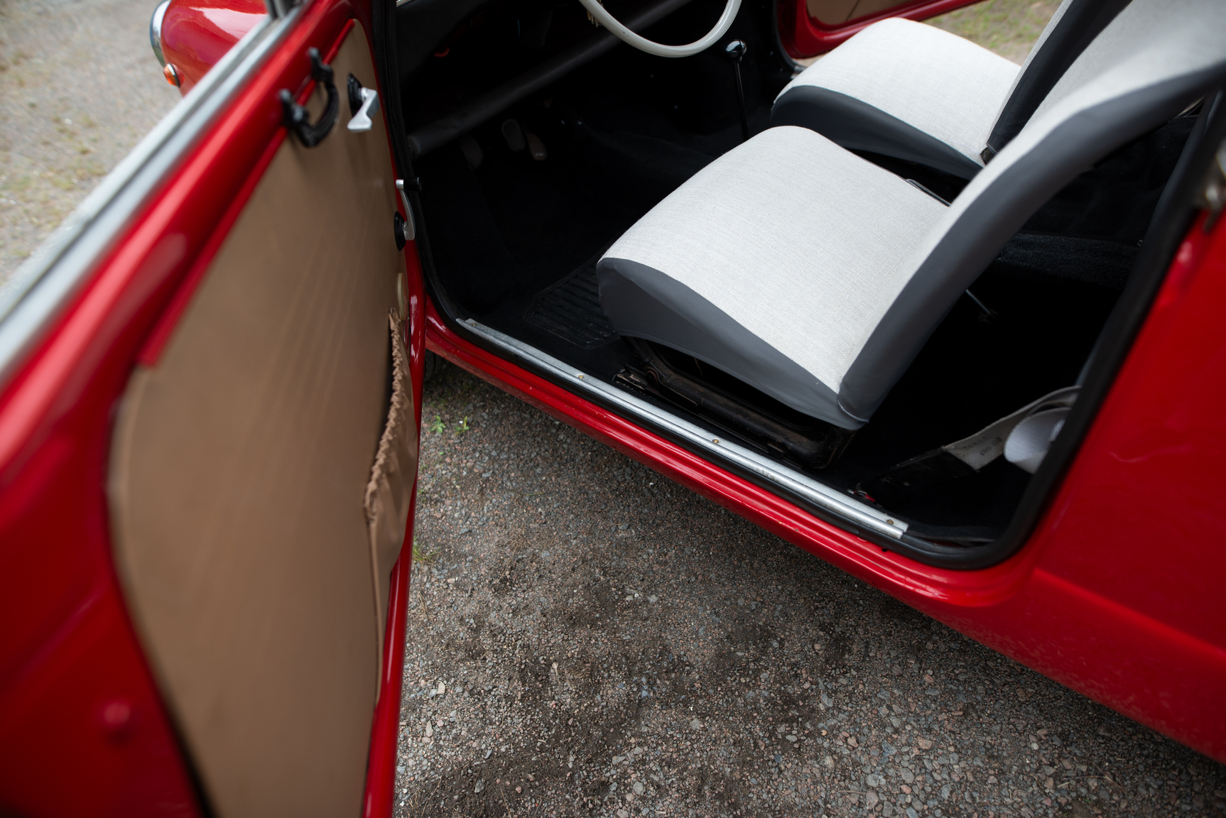 Interiörbild 1968 Fiat 600D