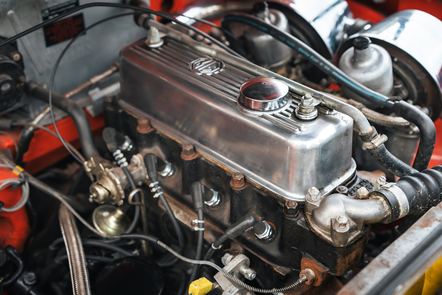 Image of 1973 MG MGB Roadster (2) mechanics