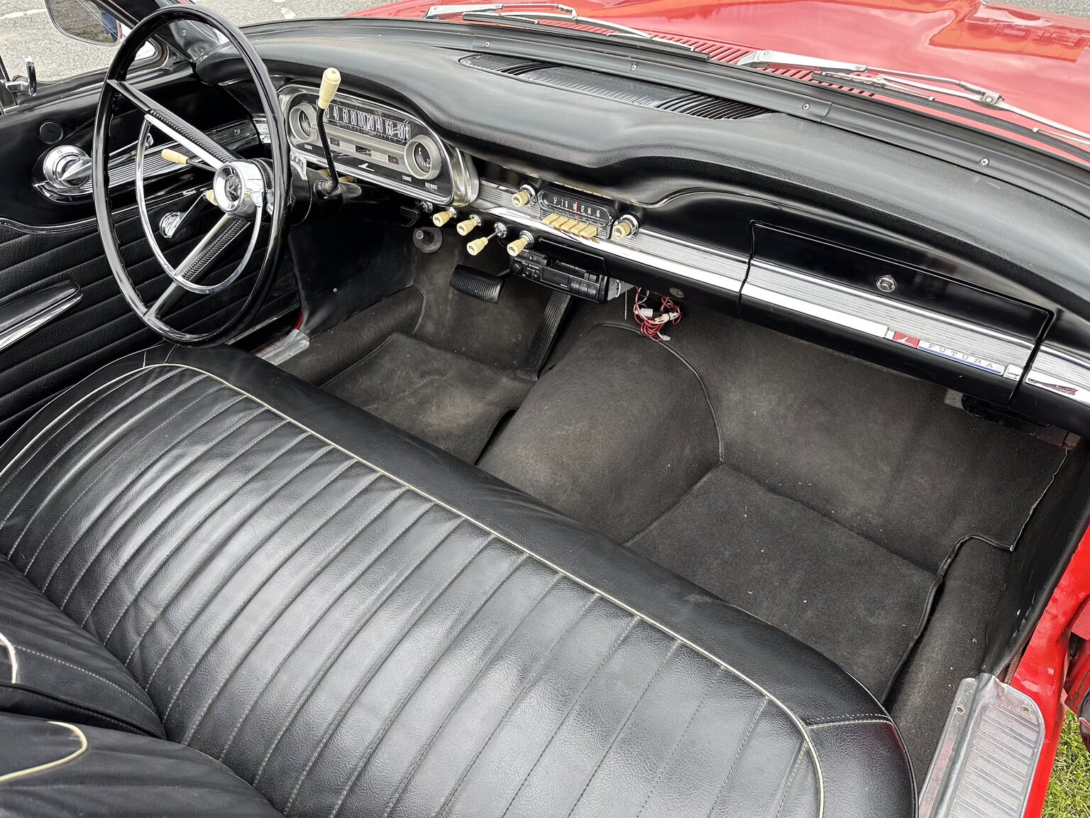 Interiörbild 1963 Ford Falcon Futura Convertible