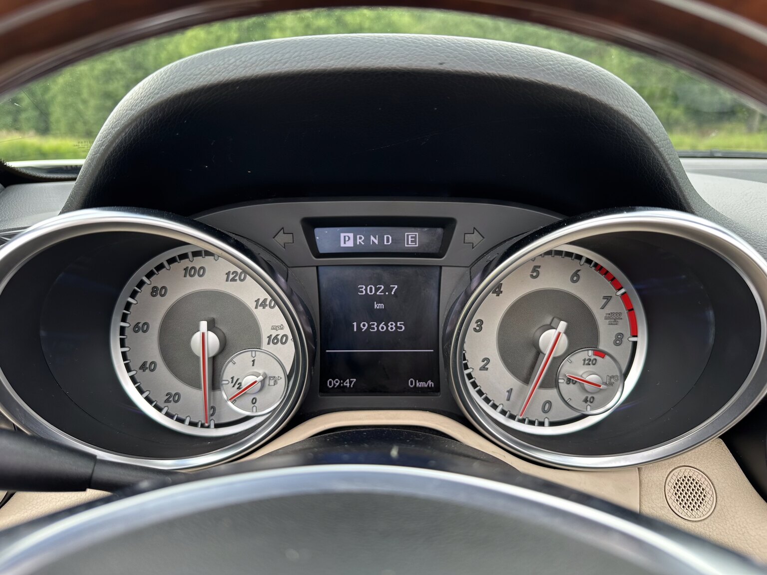 Interiörbild 2012 Mercedes-Benz SLK 350