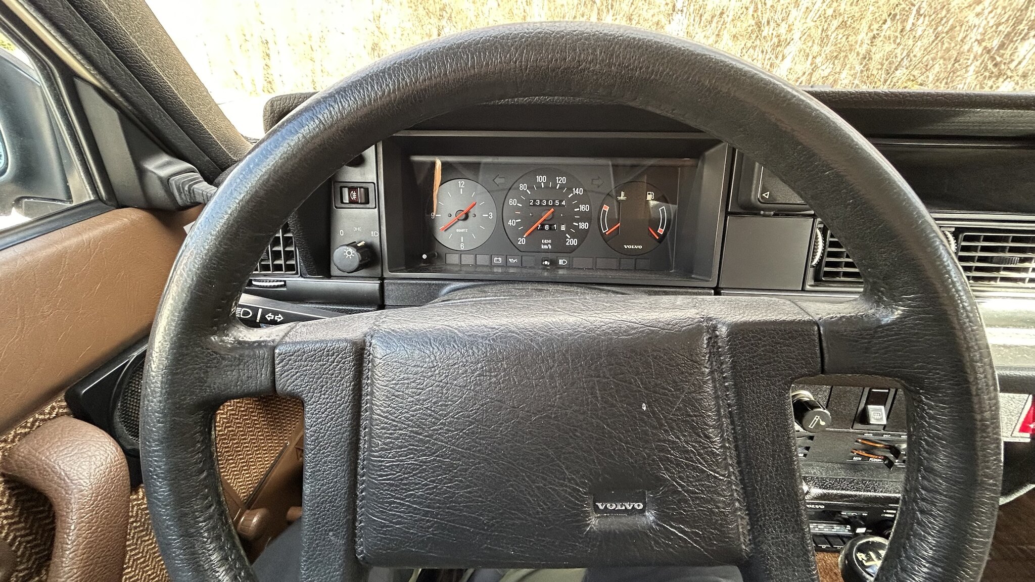 Interior image of 1987 Volvo 244