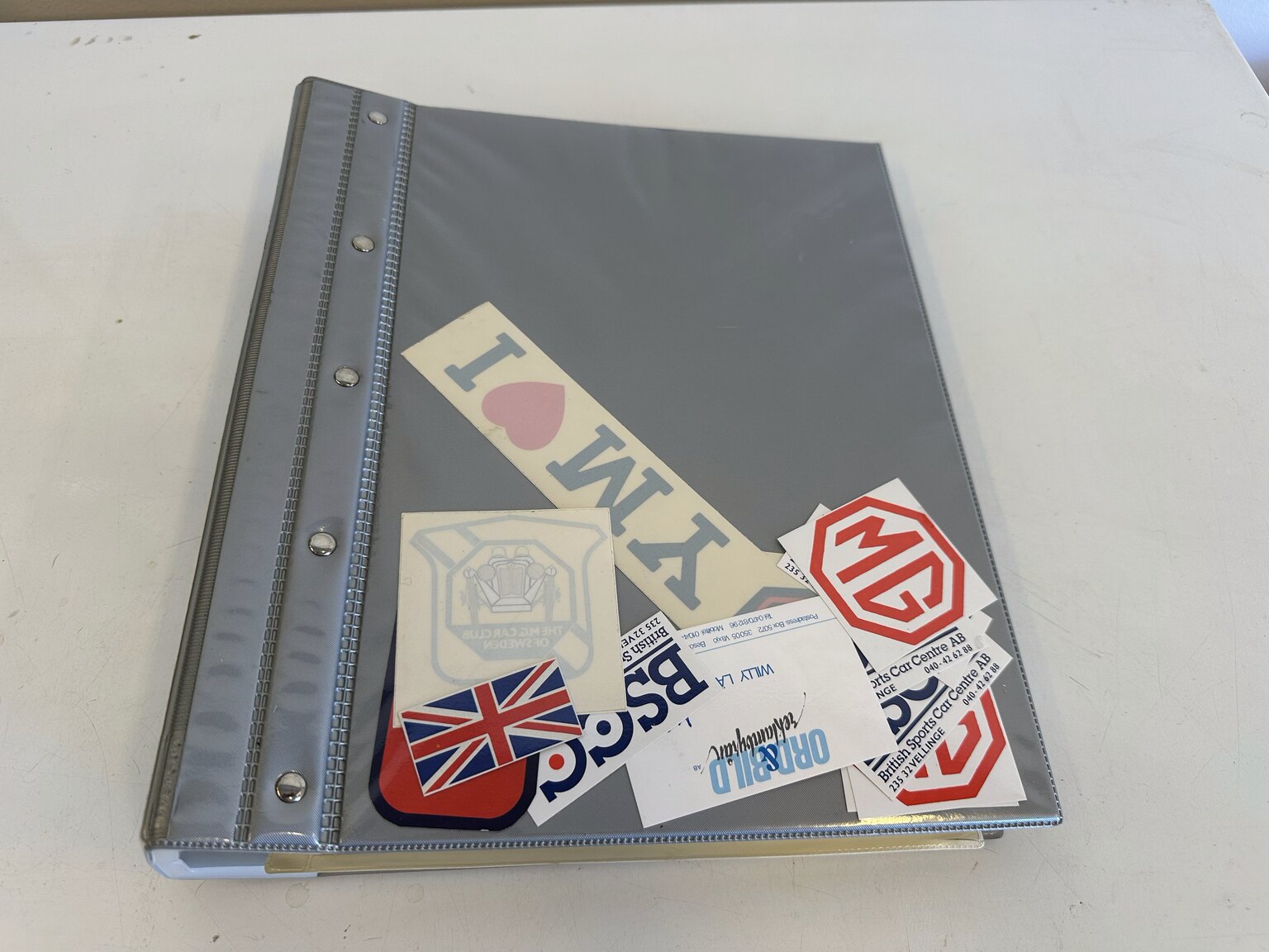 Documentation for 1957 MGA Roadster (1)