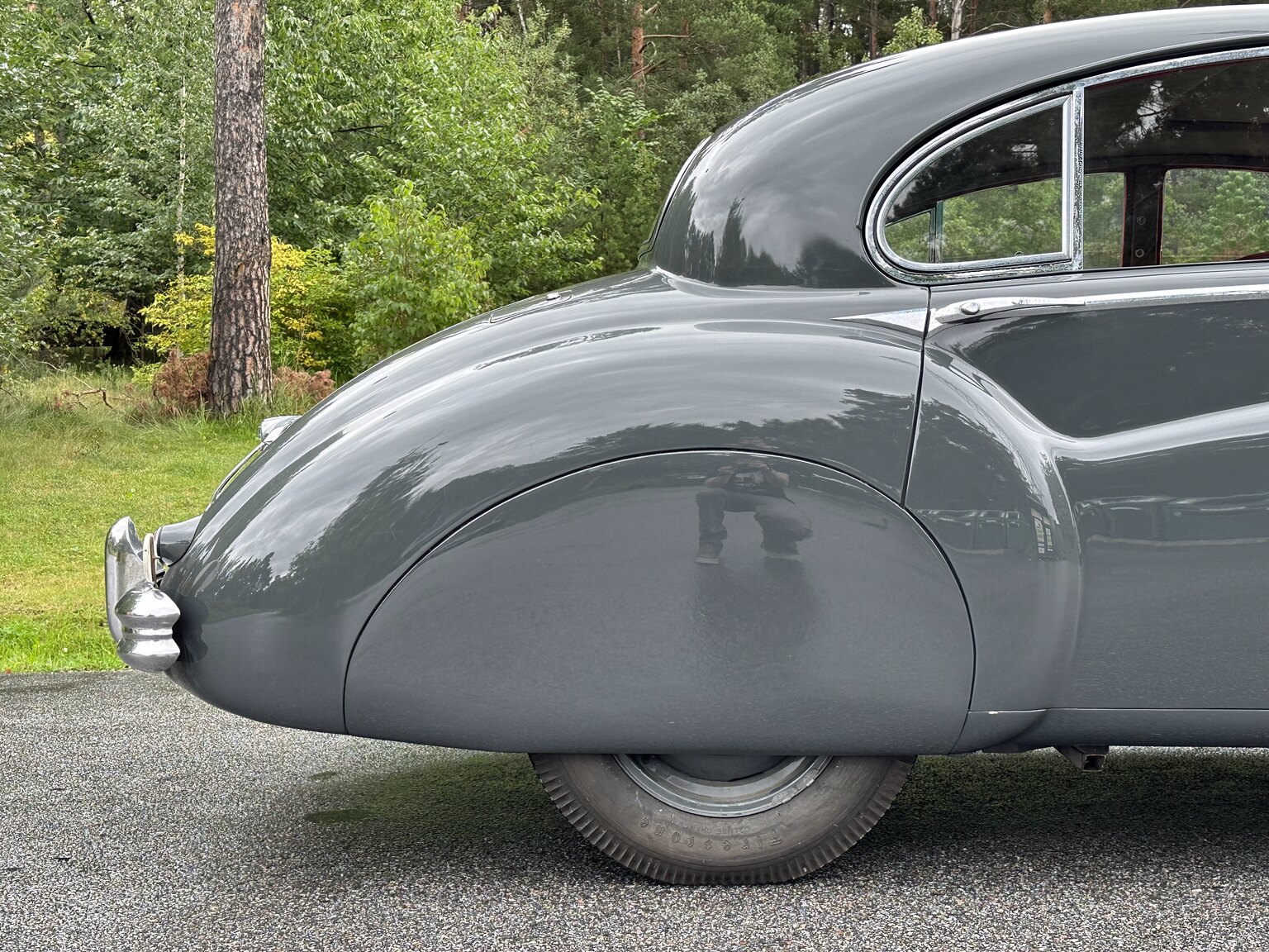 Exteriörbild på 1954 Jaguar Mark VII Saloon