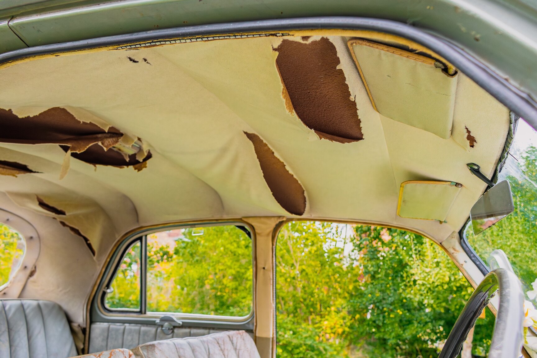 Interior image of 1955 Austin A50