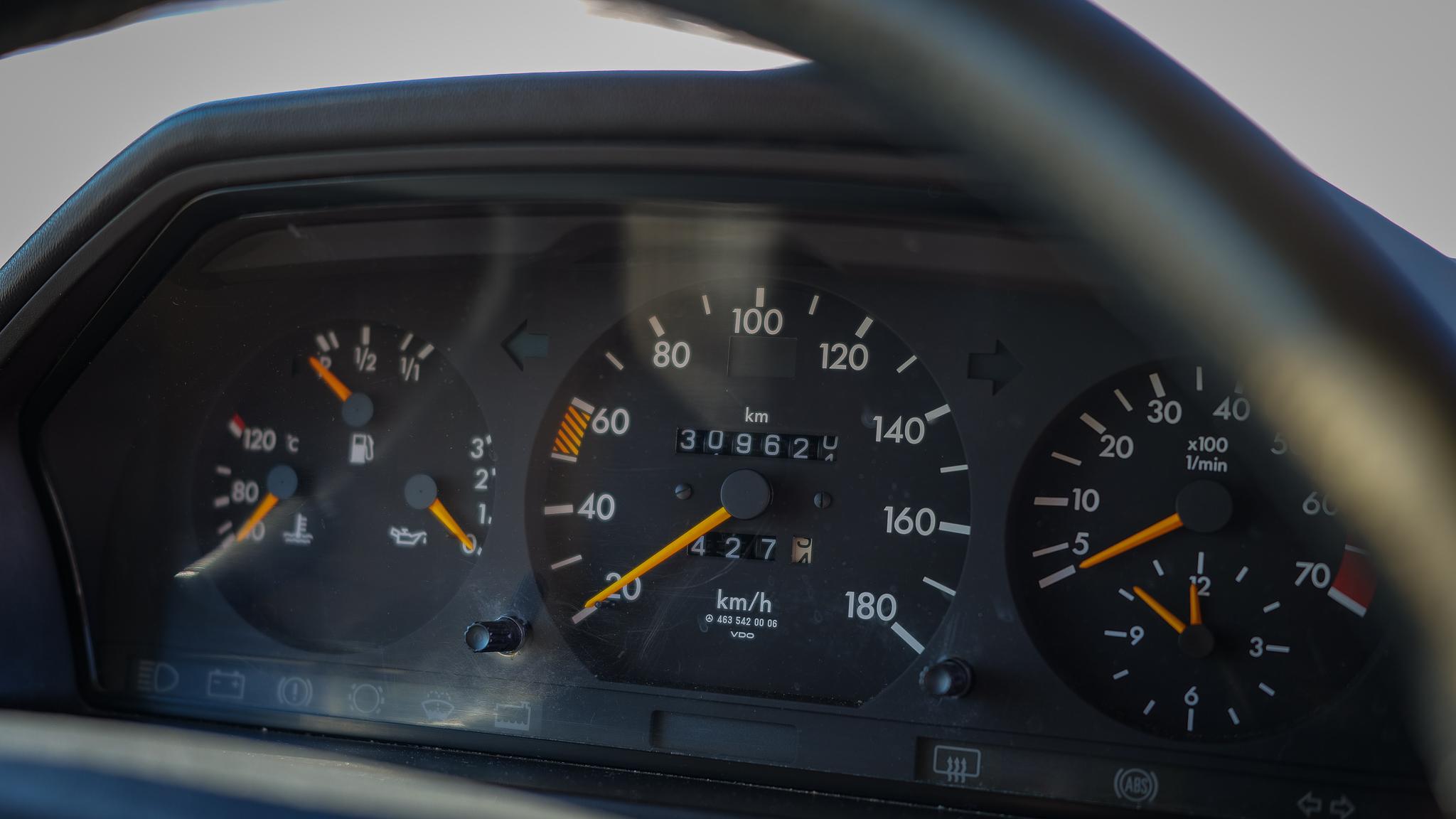 Interiörbild 1991 Mercedes-Benz G 230