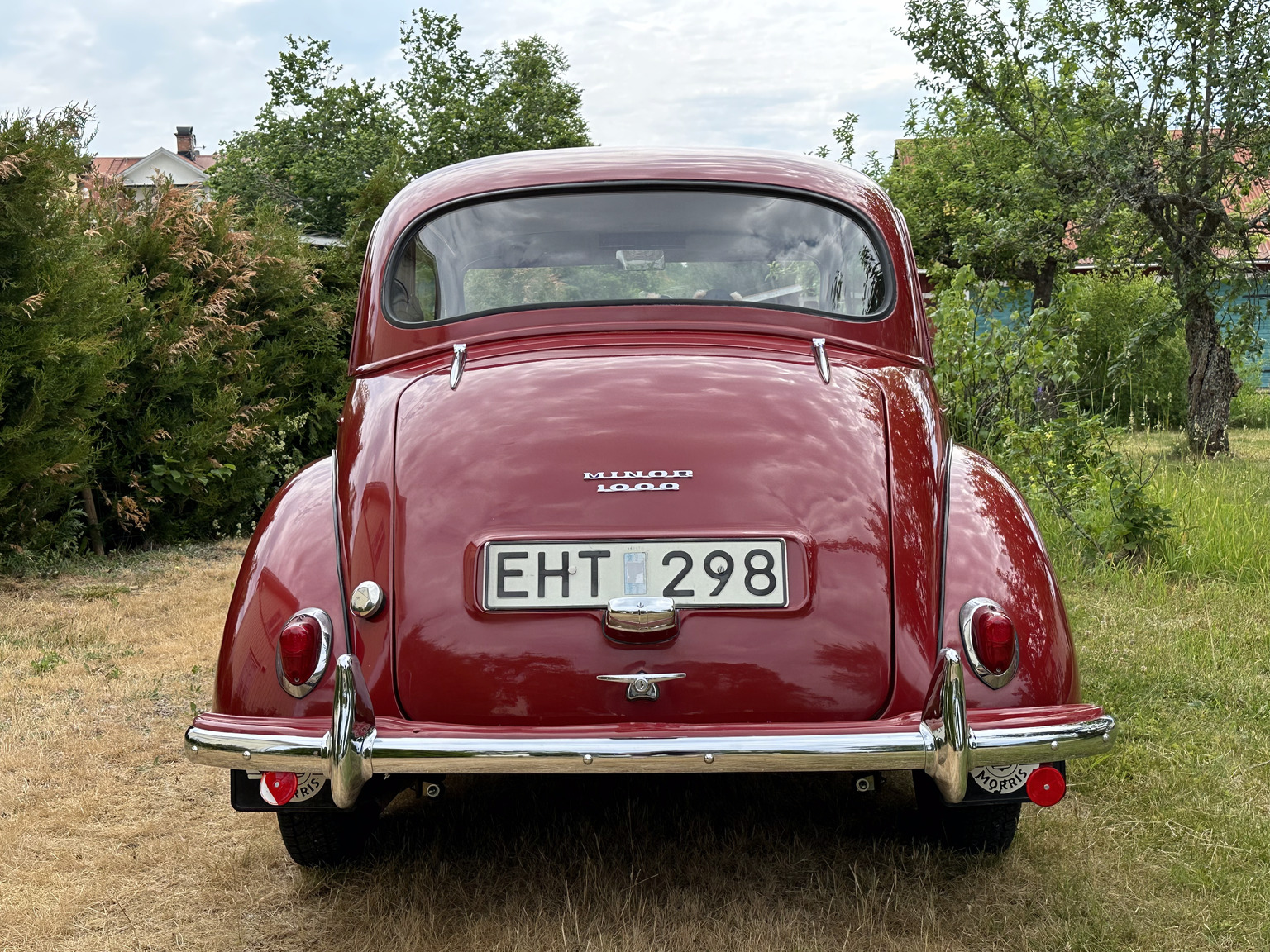 Exteriörbild på 1958 Morris Minor 1000