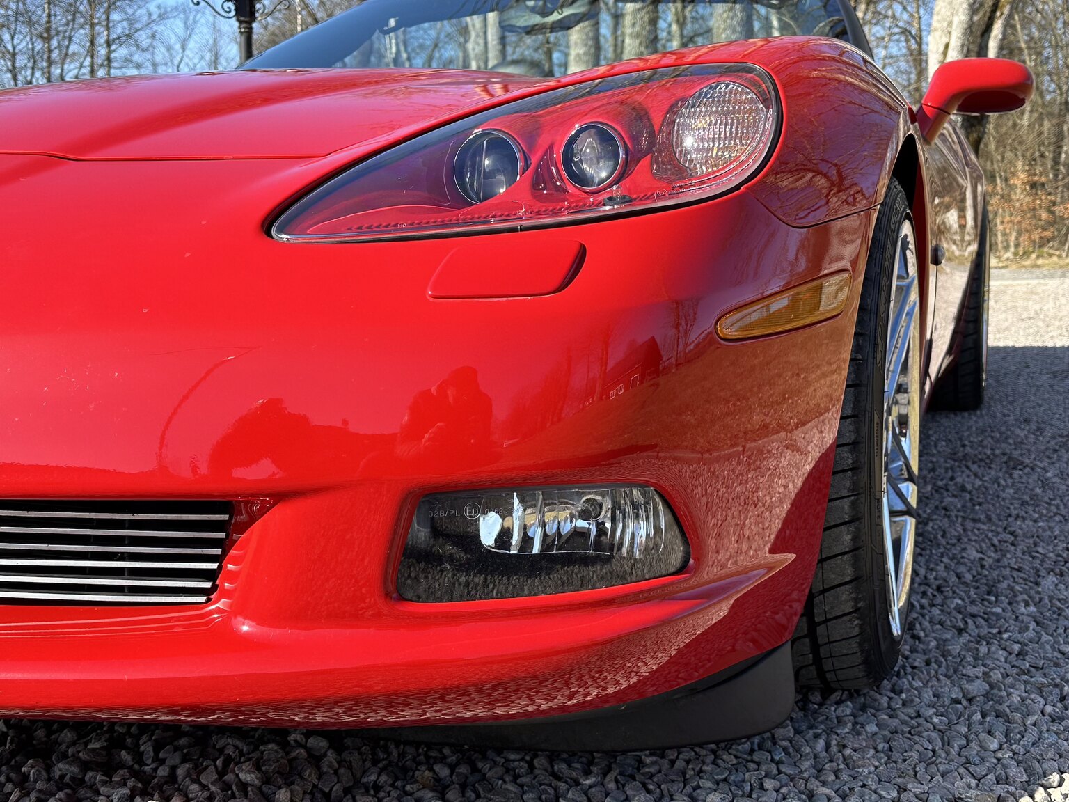 Exteriörbild på 2005 Corvette C6 Z51 Cabriolet