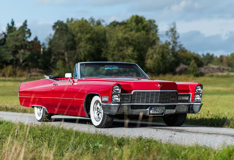 1968 Cadillac DeVille Convertible UBD20B