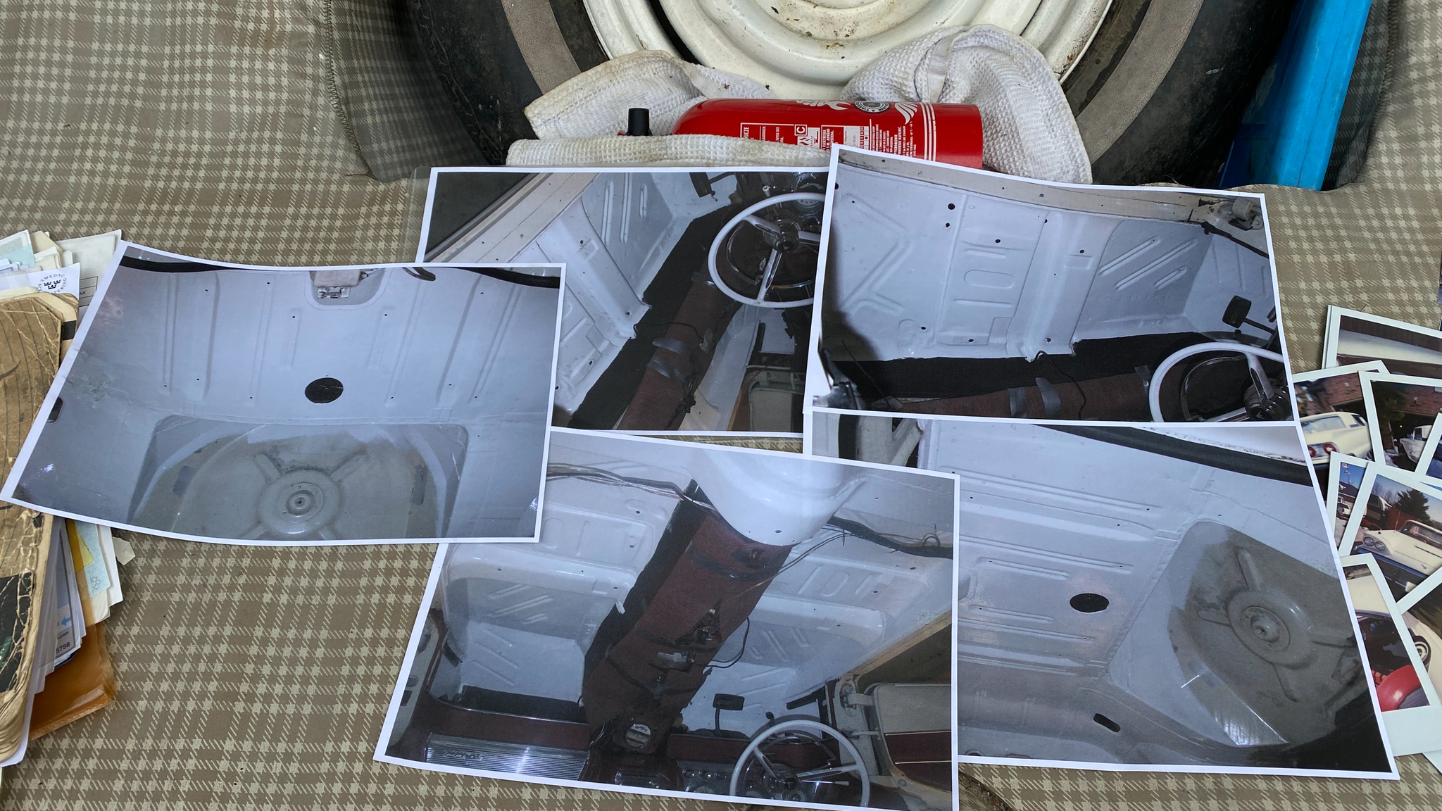 Dokumentation för 1959 Ford Thunderbird hardtop