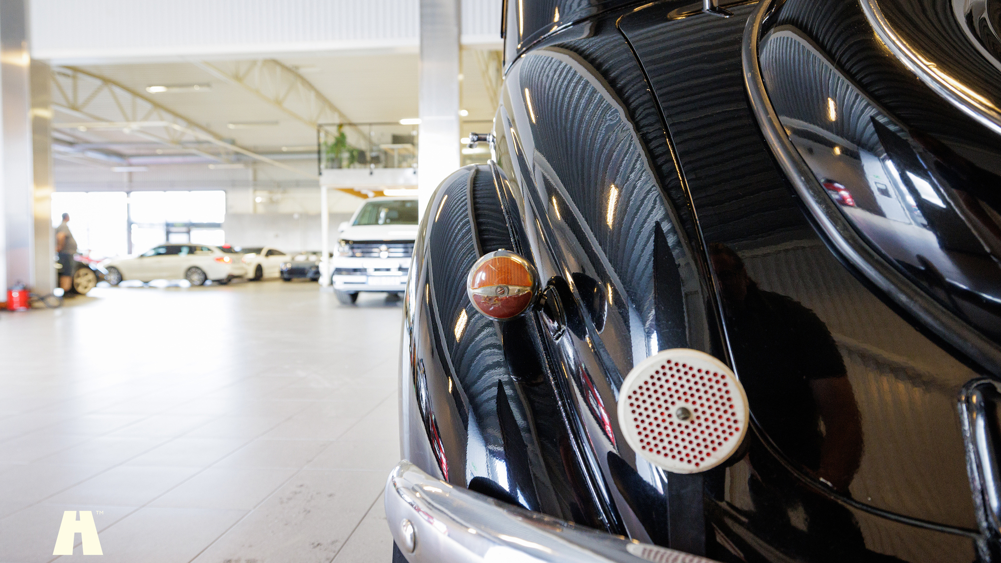 Exteriörbild på 1950 Mercedes Benz 170 va (22)