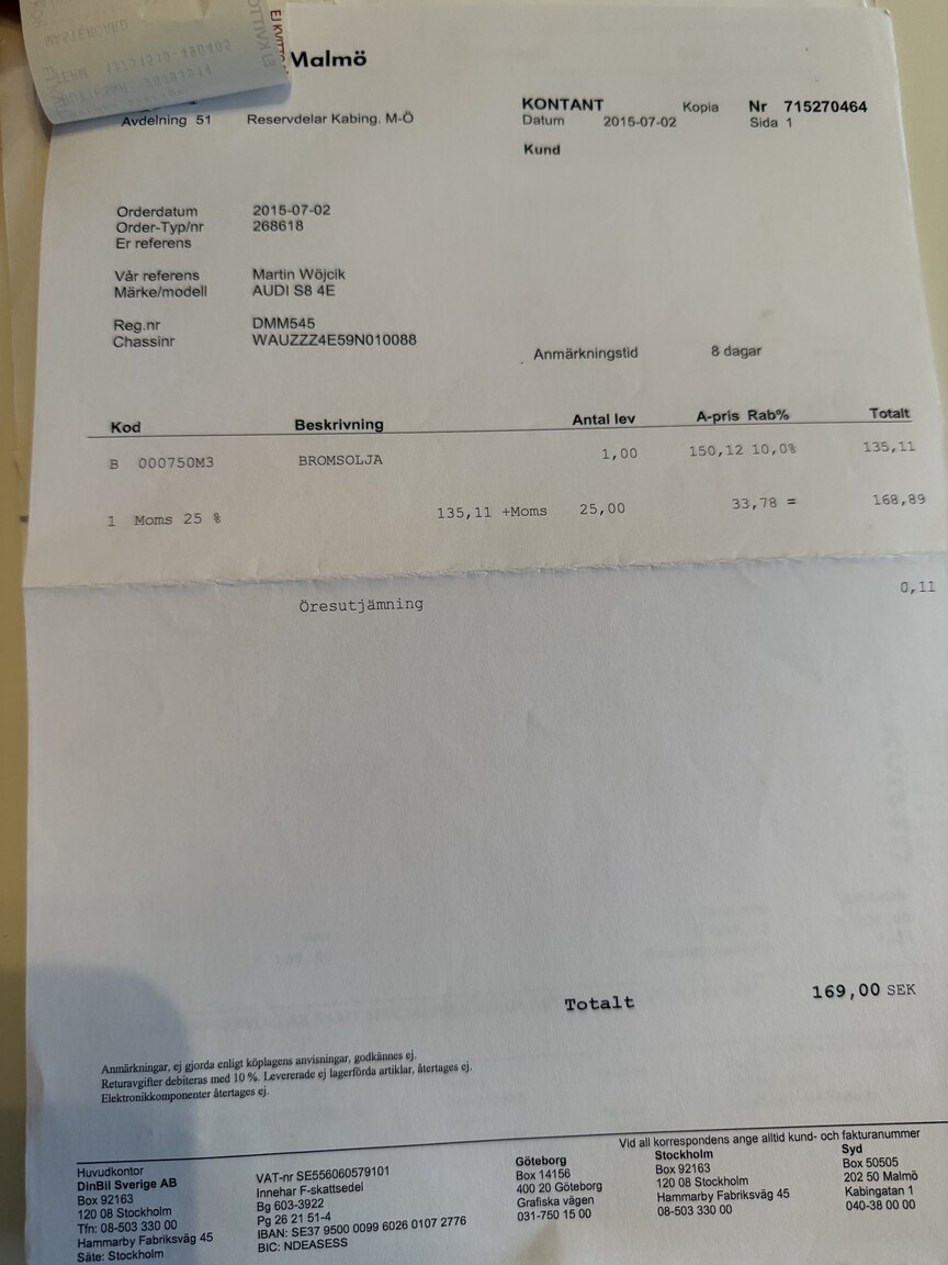 Dokumentation för 2009 Audi S8 5.2 V10 FSI Quattro