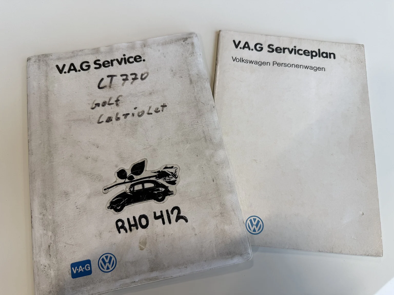 Documentation for 1987 VW Golf Cabriolet (5)