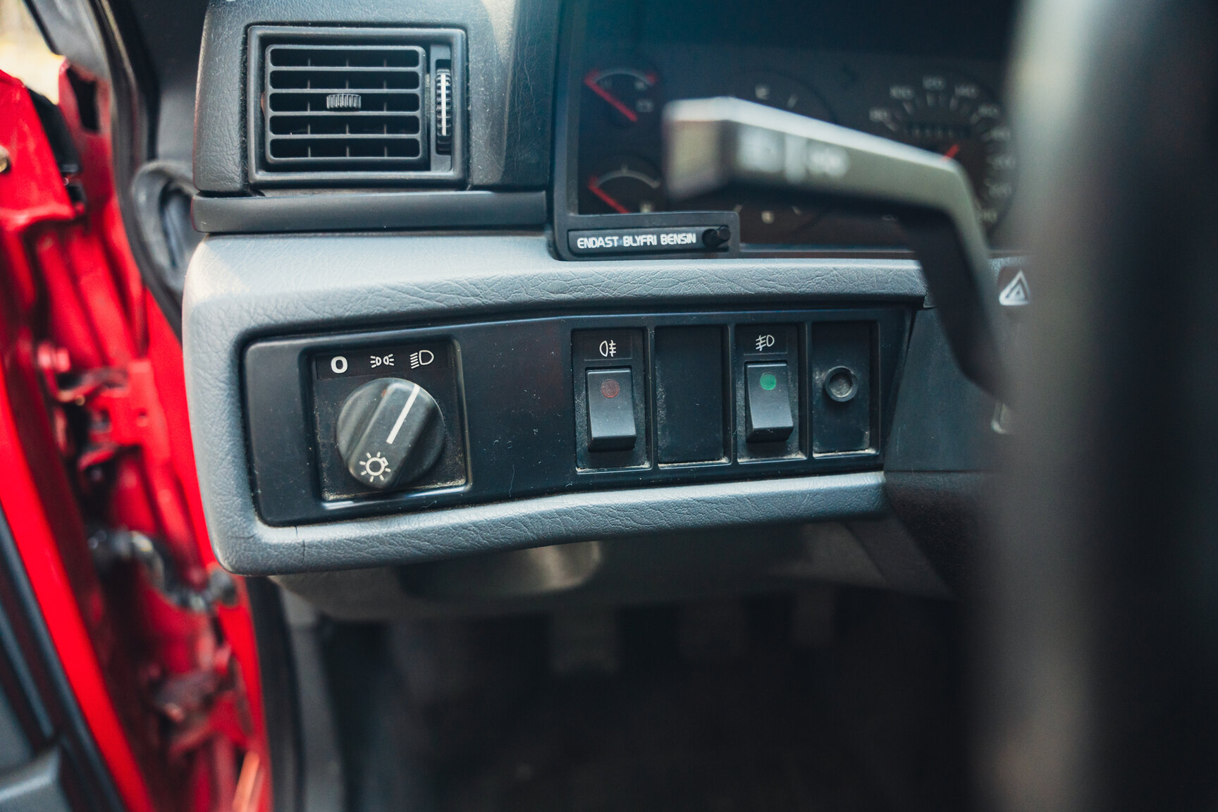 Interiörbild 1990 VOLVO 740 Turbo