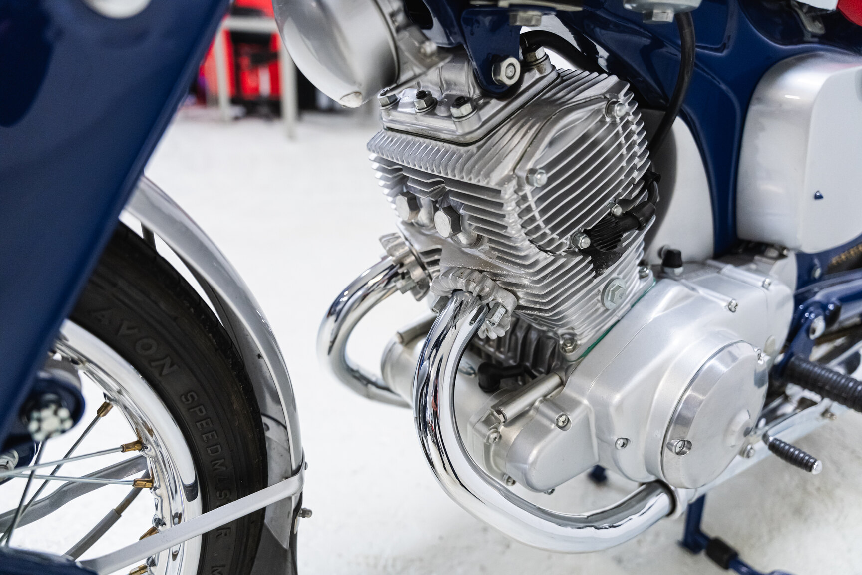 Image of 1964 Honda CB92 mechanics