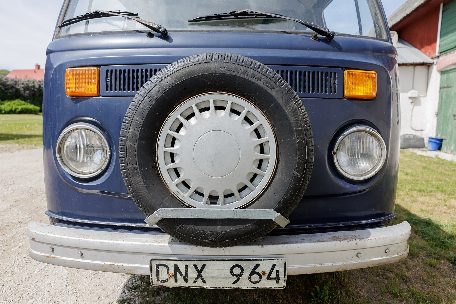 Exteriörbild på 1973 Volkswagen Typ 2 Transporter T2 (11)