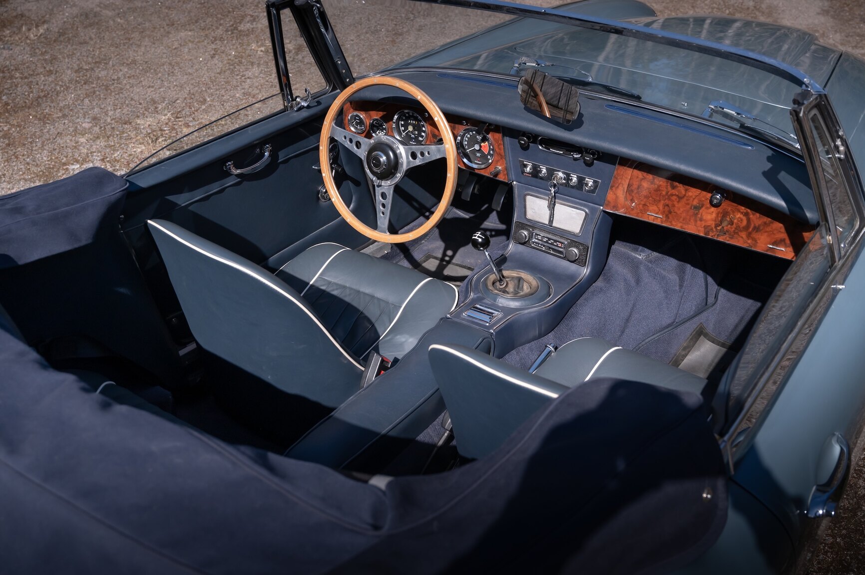 Interiörbild 1967 Austin-Healey 3000 MK3 Phase 2