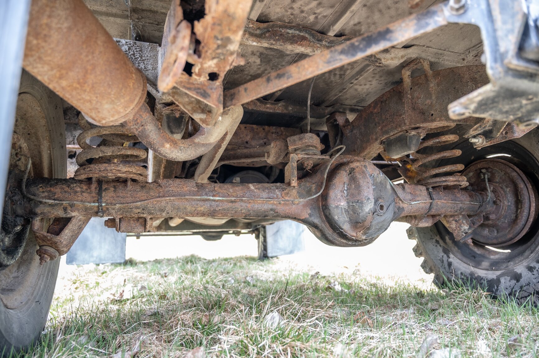 1986 Land Rover 90 2.5D, Mekanik