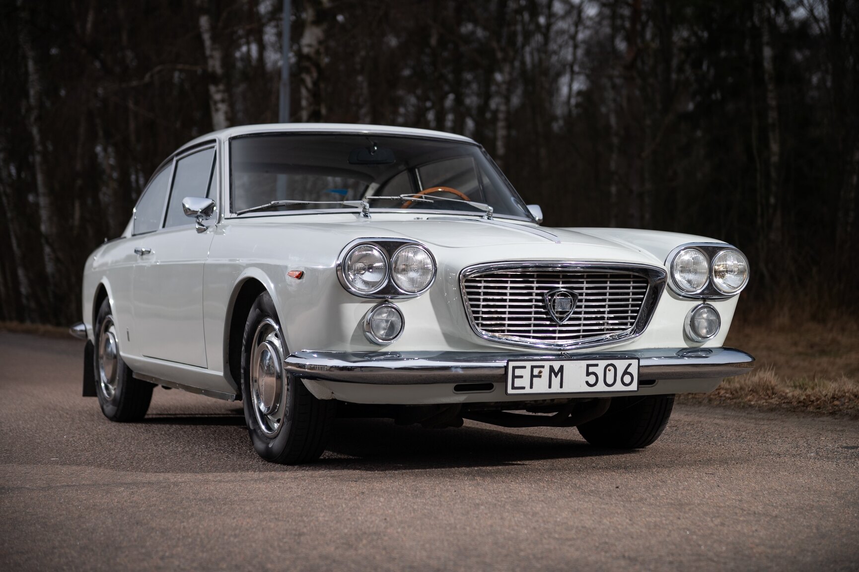 Exteriörbild på 1965 Lancia Flavia Coupé