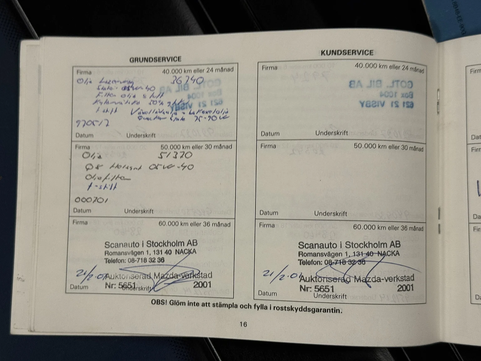 Documentation for 1991 Mazda MX-5 Miata (6)