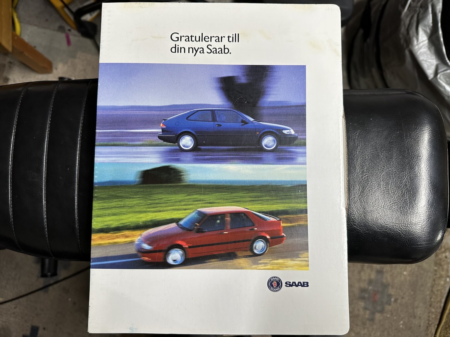 Dokumentation för 1997 Saab 900 Cabriolet - En ägare