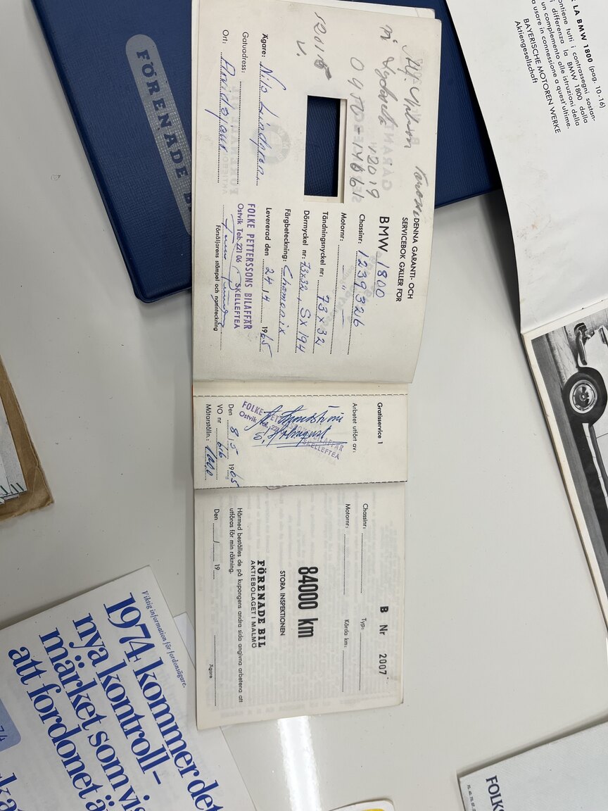 Dokumentation, 1965 BMW 1800 (3)