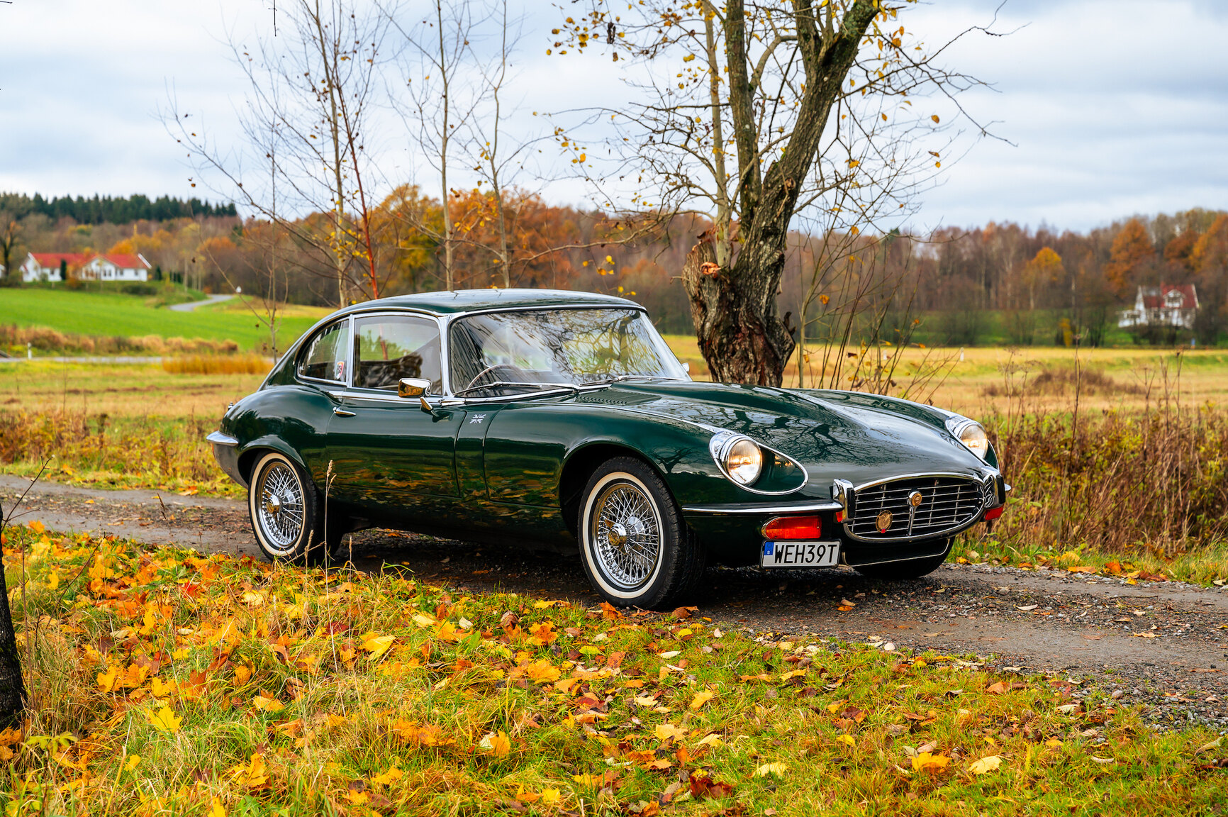 Exteriörbild på 1973 Jaguar E-Type V12